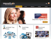 Tablet Screenshot of internetsurco.com